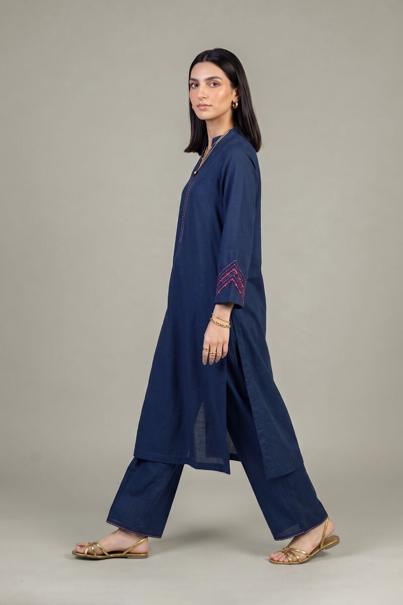 Embroidered | Light Khaddar | Tailored Khaddar Set | null