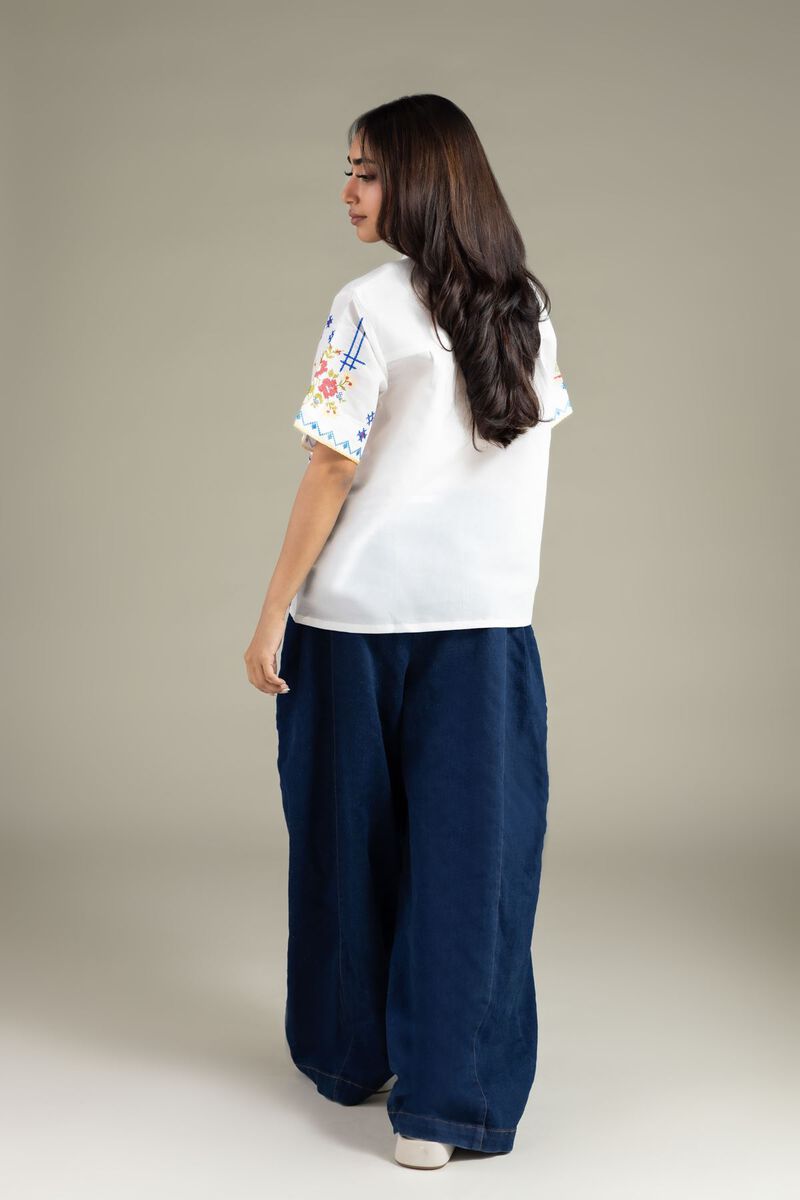 Embroidered | Mesuri | Shirt | USD 17.50