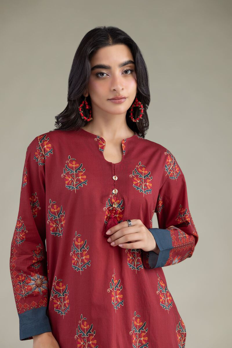 Printed | Cambric | Floral Cambric Kurta | USD 40.00