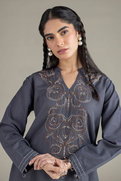 Embroidered | Khaddar | Kurta | USD 15.00