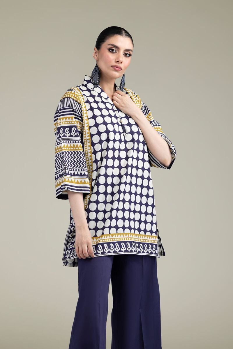 Printed | Cambric | Short Cambric Kurta | USD 30.00