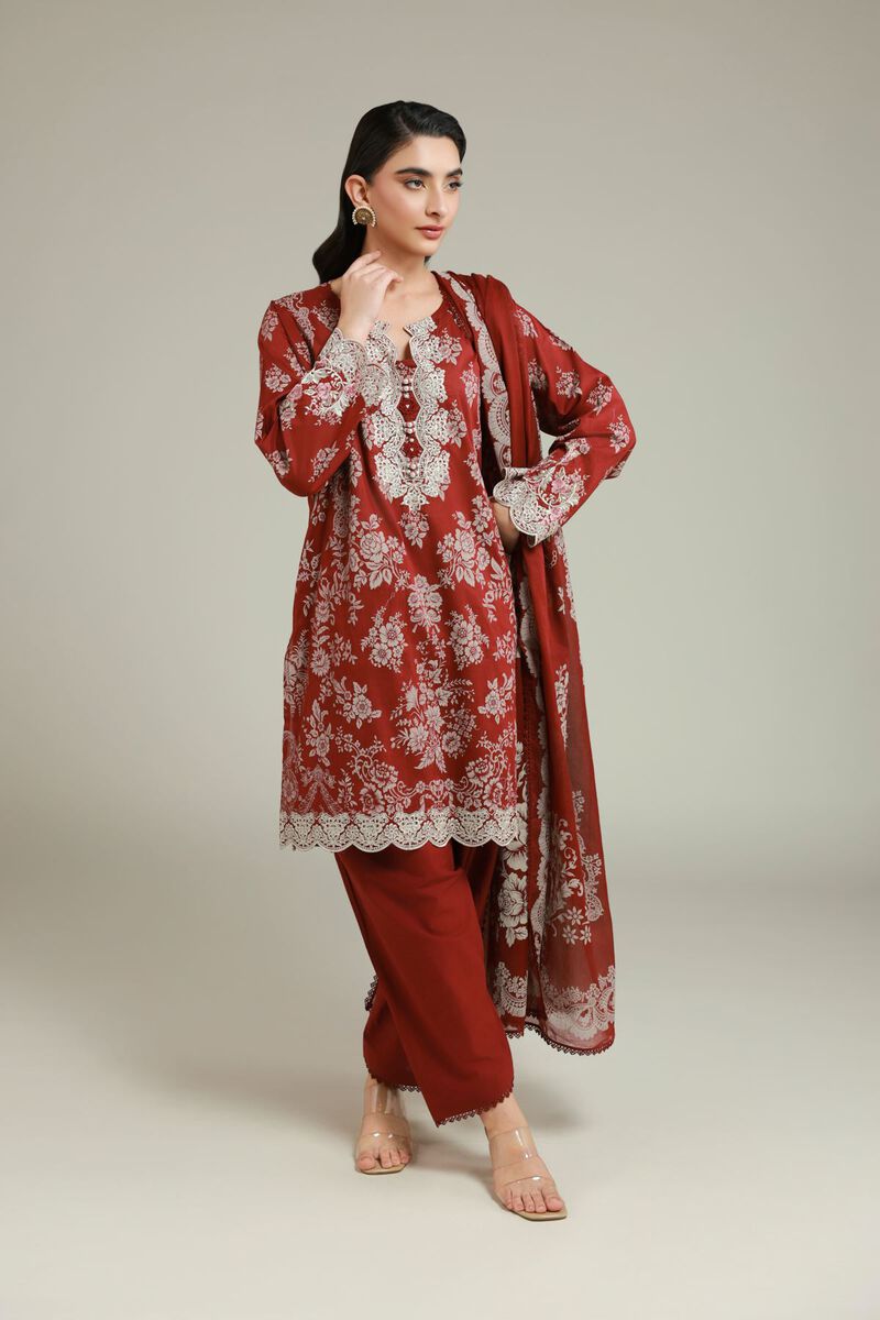 Embroidered | Lawn | Tailored 3 Piece | USD 75.00