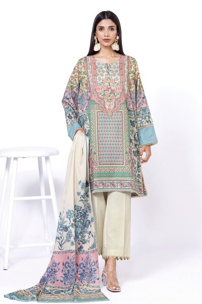 Printed | Dobby | Fabrics 3 Piece | USD 20.00