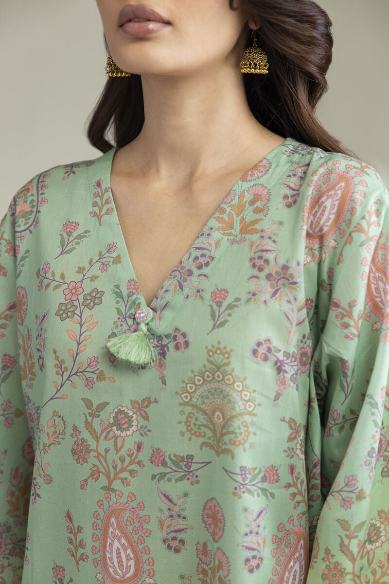 Embroidered | Cambric | Cambric 2-Piece Tailored | USD 45.00