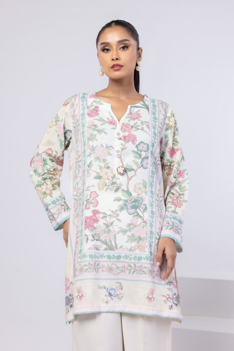 Printed | Dull Raw Silk | Kurta | USD 30.00