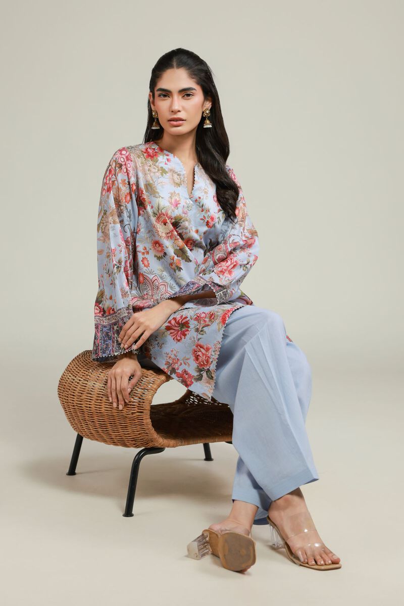 Printed | Jacquard | Tailored 2 Piece | Top and Bottom | USD 45.00