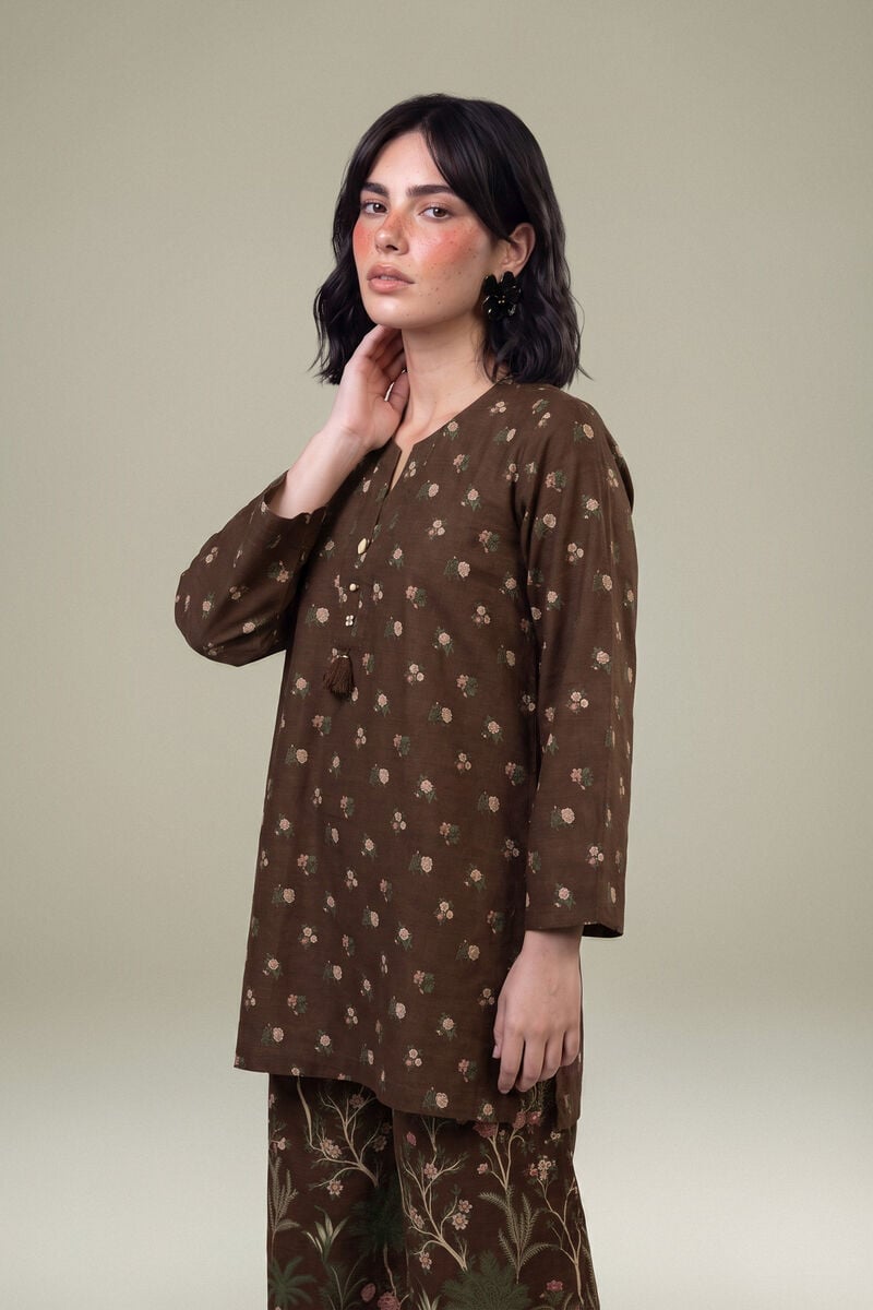 Printed | Light Khaddar | Tailored 2-Piece Set | USD 45.00