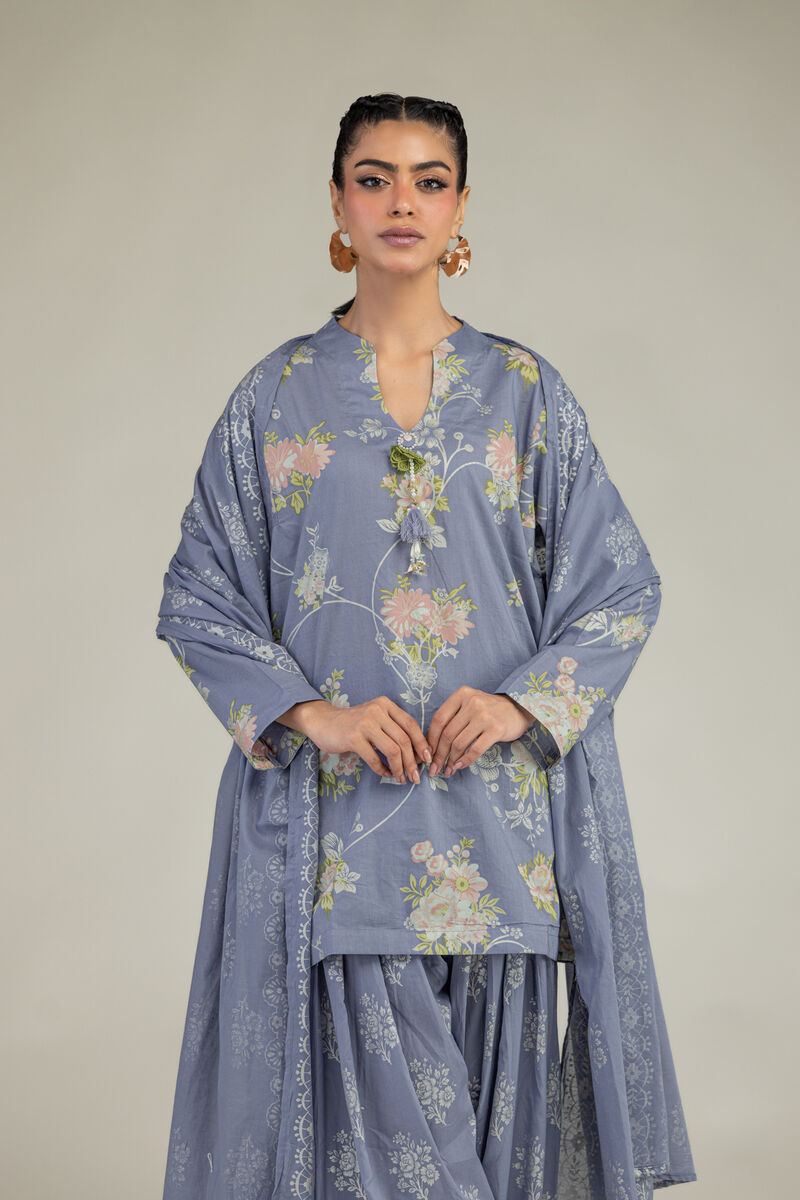 Printed | Lawn | Lawn Floral Dupatta | USD 30.00