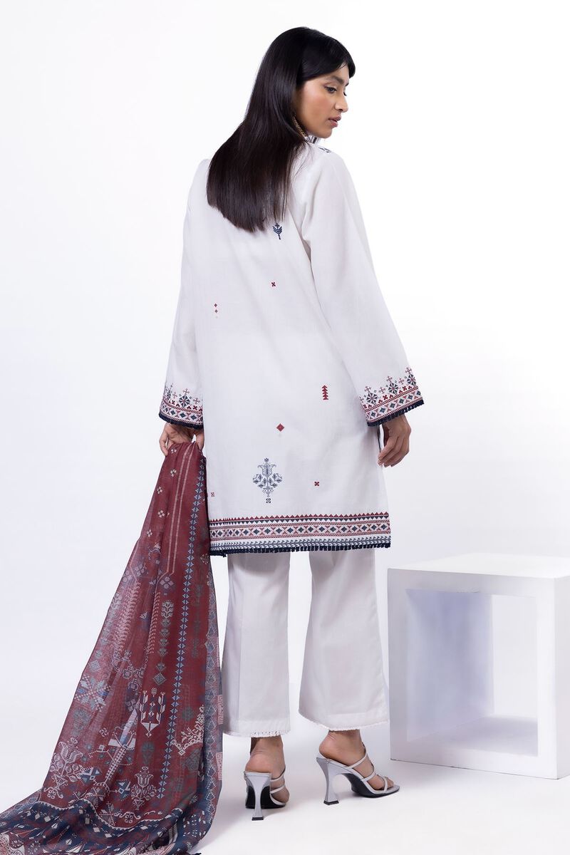 Embroidered | Cotton | Tailored 3 Piece | USD 35.00