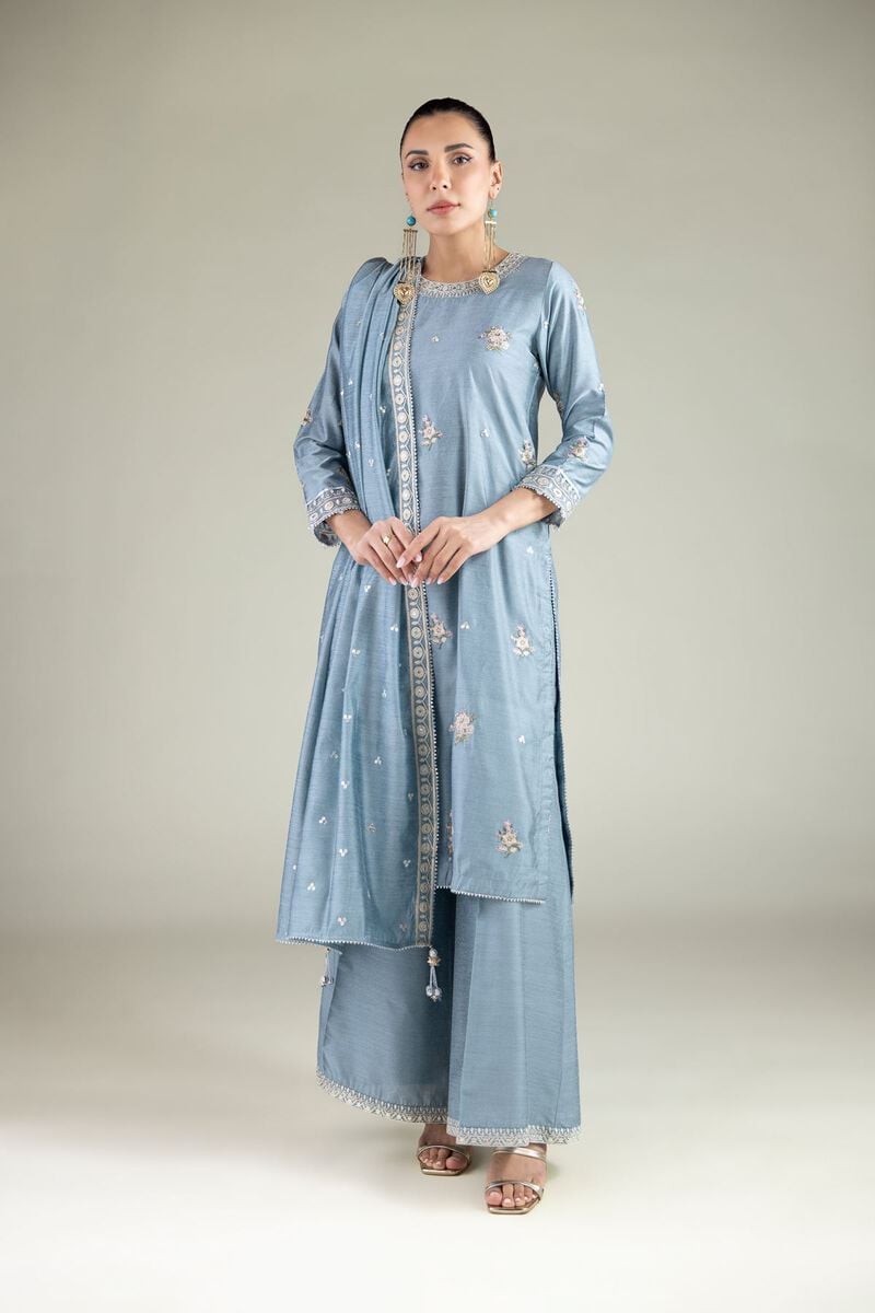 Embroidered | Cotton Net | Dupatta | USD 35.00