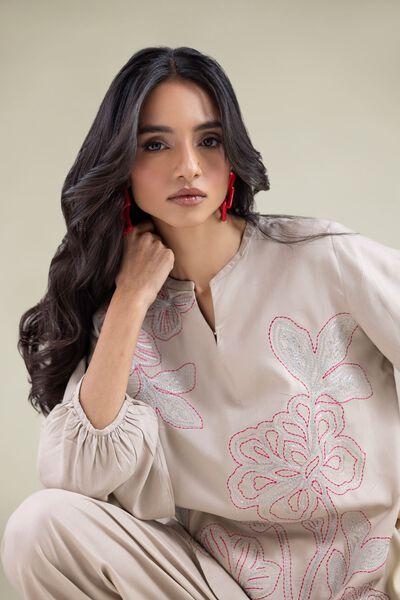 Embroidered | Viscose | Blouse | USD 35.00