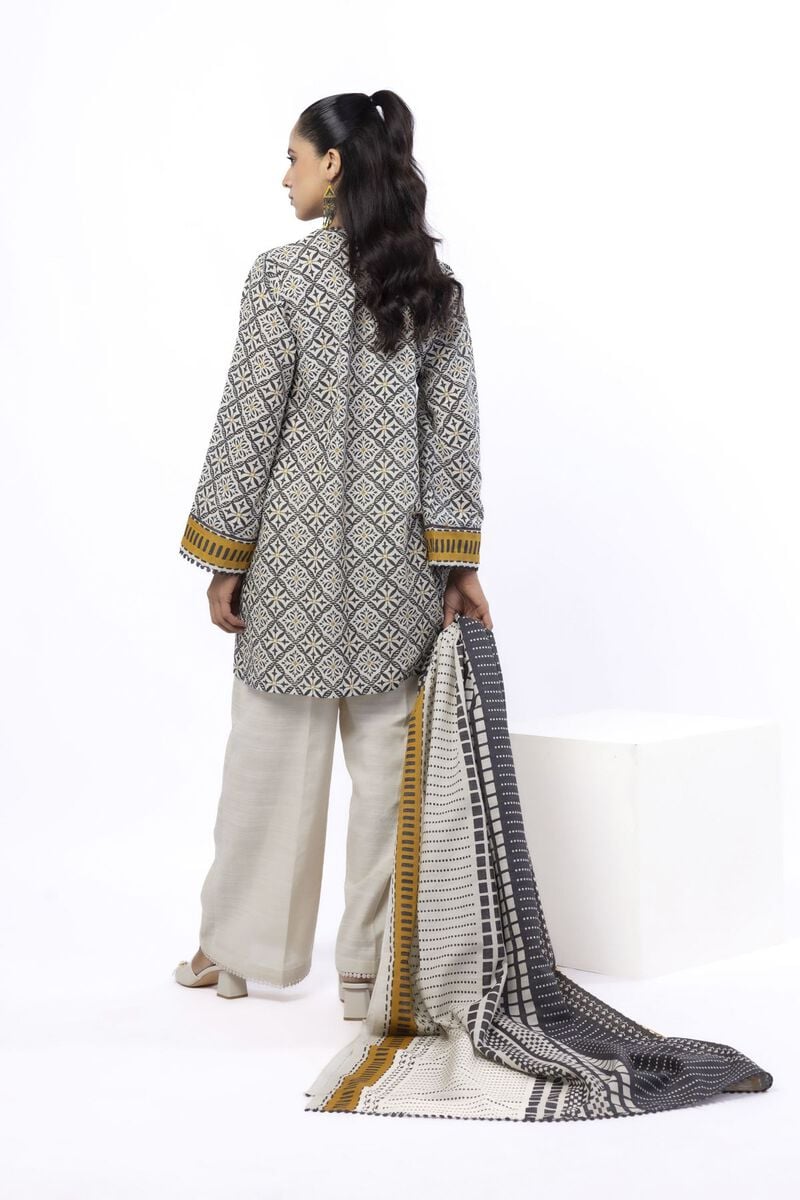 Printed | Light Khaddar | Tailored 3 Piece | USD 45.00