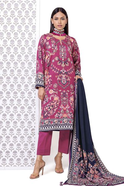 Printed | Marina Twill | Tailored 3 Piece | USD 35.00