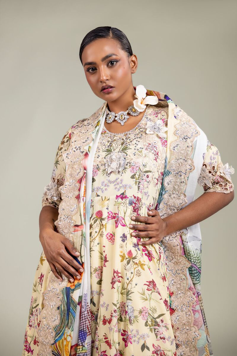 Raw Silk | Three Piece Suit | USD 180.00