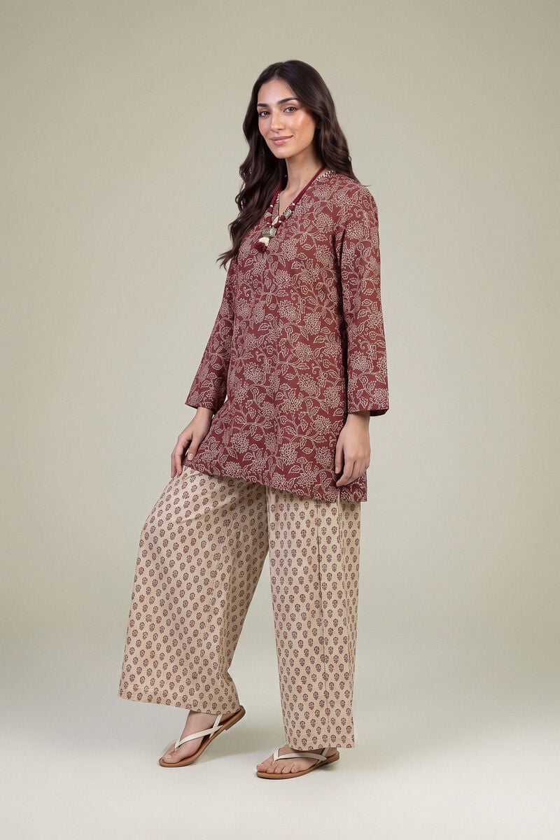 Printed | Light Khaddar | Short Khaddar Kurta | USD 35.00