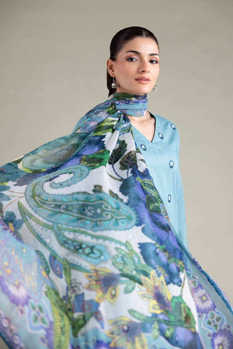 Embroidered | Chiffon | Dupatta | USD 30.00