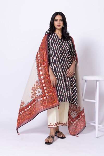 Printed | Cotton Square | Dupatta | USD 20.00