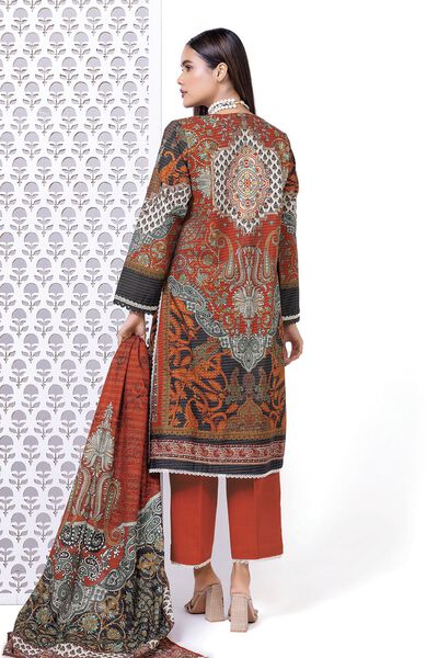 Printed | Light khaddar Messuri | Tailored 3 Piece | USD 37.50
