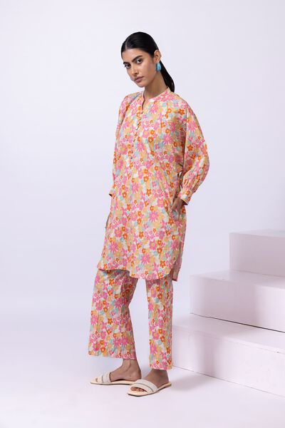 Printed | Ripple Crinkle | Pants | USD 5.40