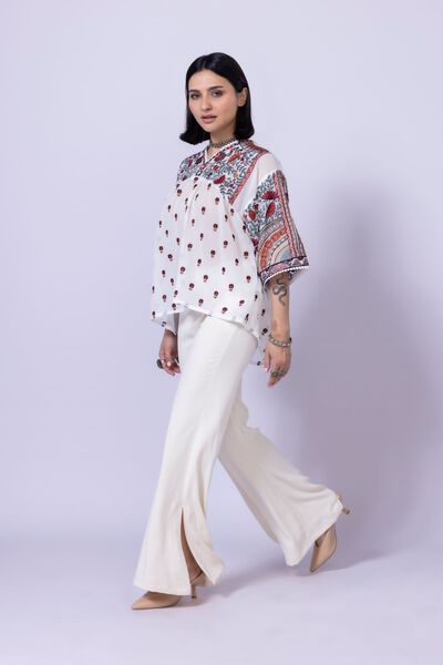 Dyed | Heavy Georgette | Trousers | USD 7.50