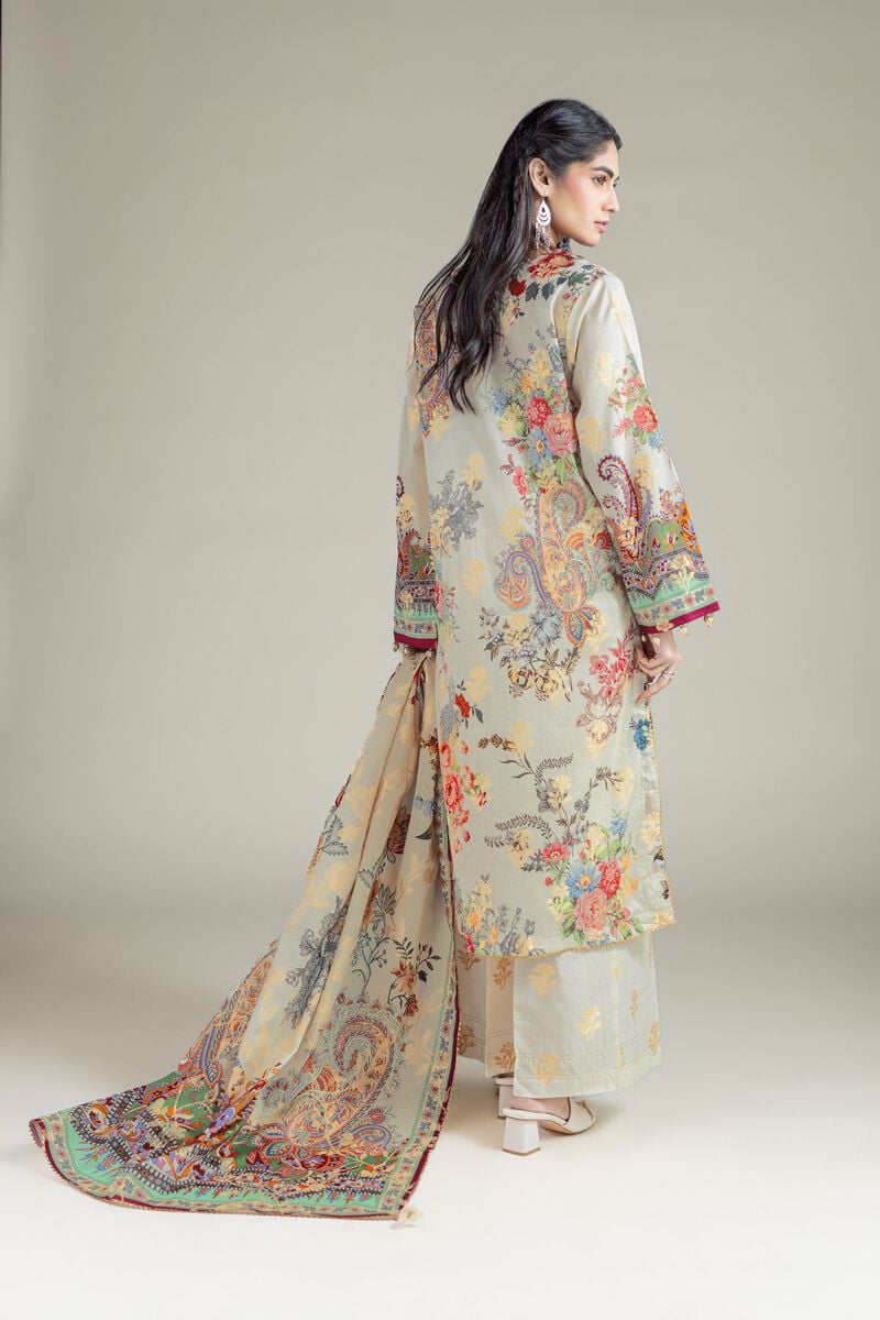 Printed | Jacquard | Tailored 3 Piece | USD 70.00