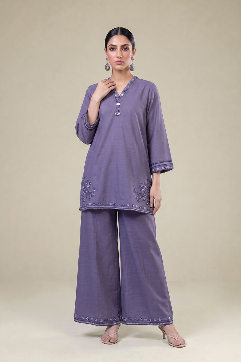 Embroidered | Light Khaddar | Short Embroidered Kurta | USD 45.00