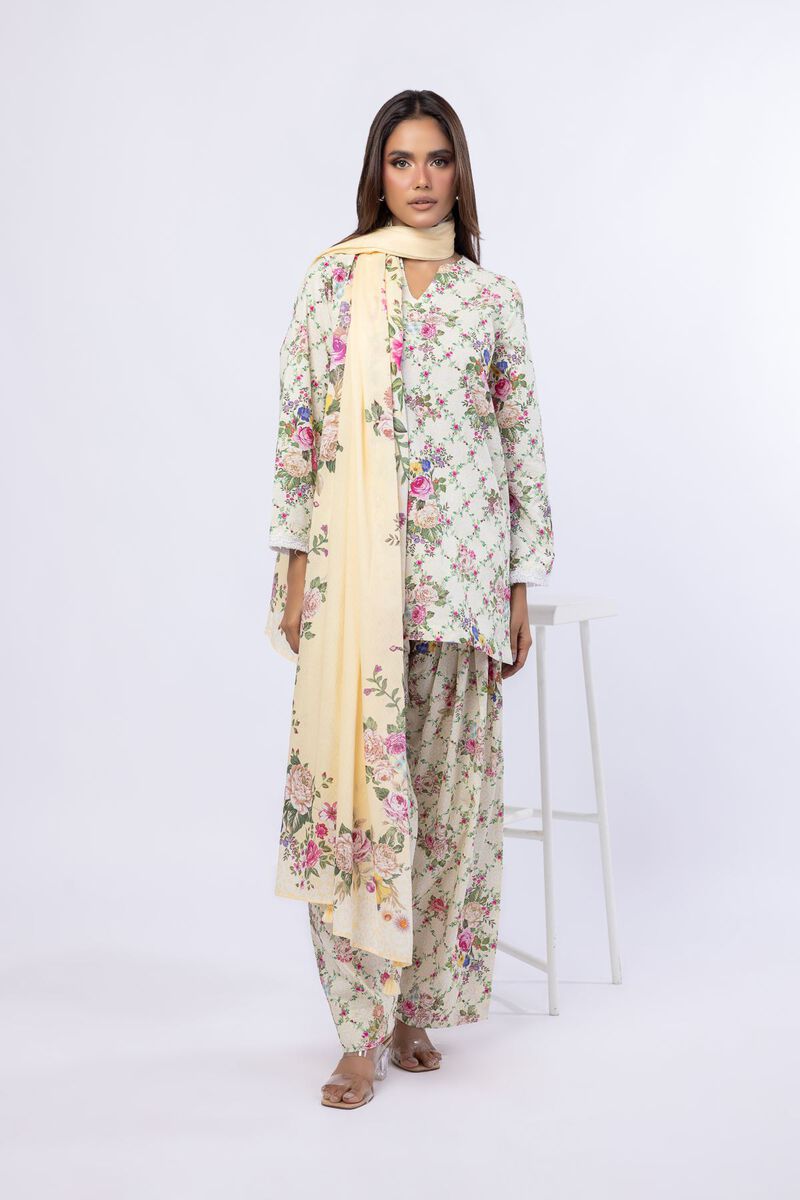 Printed | Cotton Square | Dupatta | USD 7.50