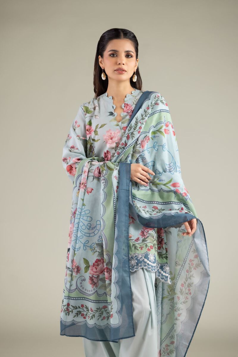Embroidered | Lawn | Fabrics 3 Piece | null