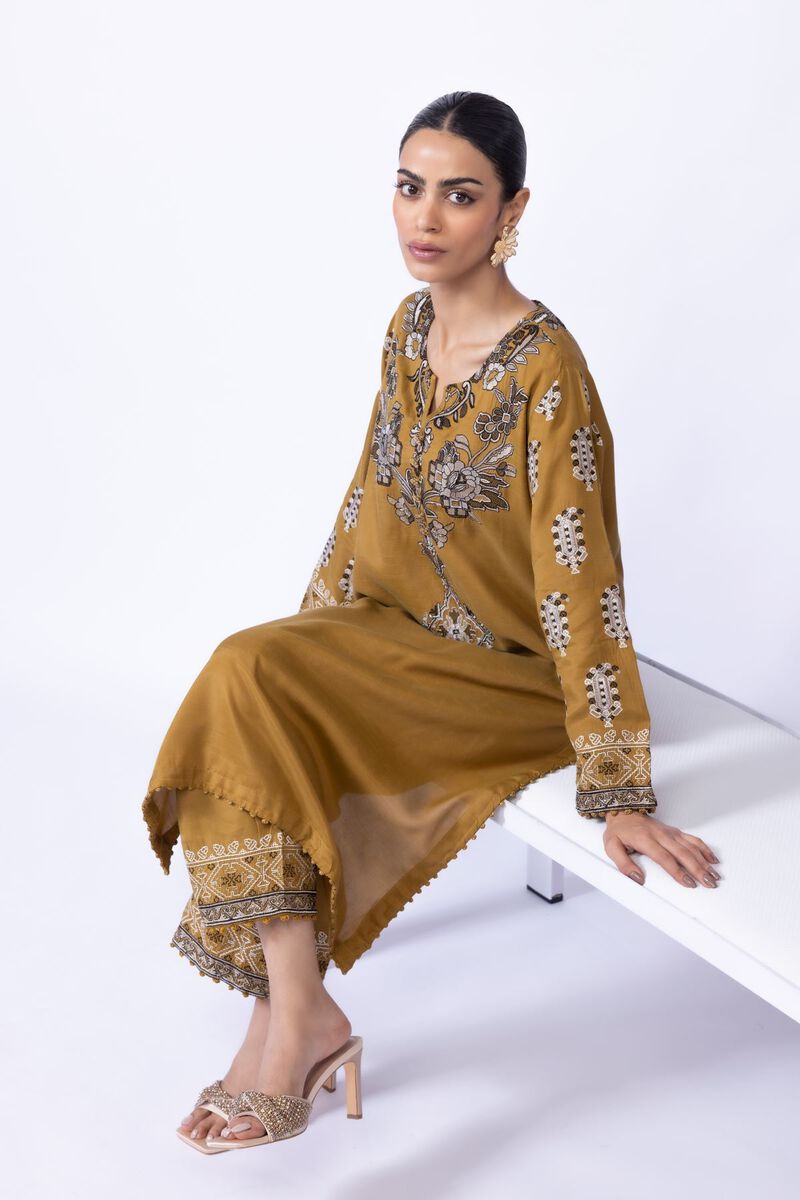 Embroidered | Thai Silk | Kurta | USD 19.50