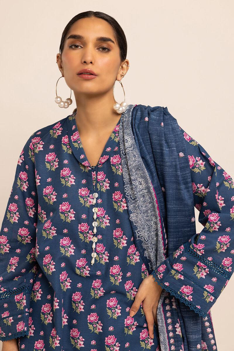 Printed | Khaddar | Fabrics 3 Piece | null