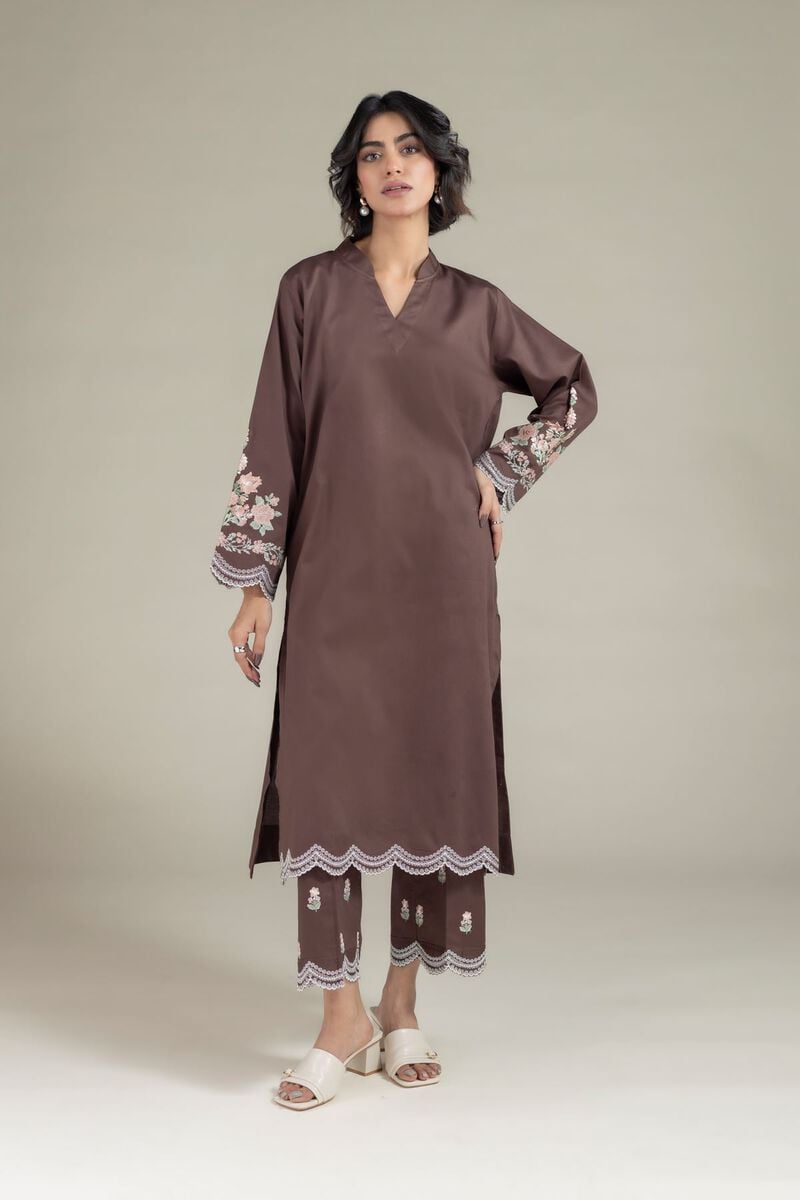 Embroidered | Textured Cotton | Kurta | USD 35.00