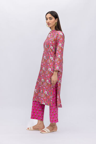 Printed | Crosshatch Poplin | Pants | USD 4.50
