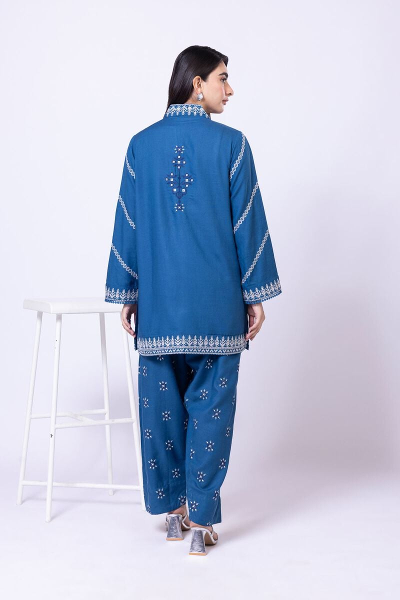 Embroidered | Dull Raw Silk | Kurta | USD 17.50