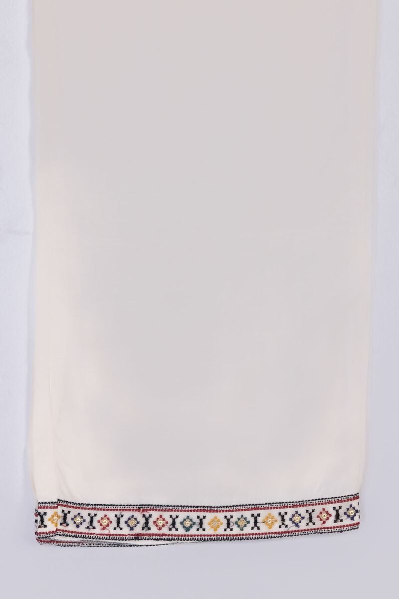 Embroidered | Russian Raw Silk | Pants | USD 11.50