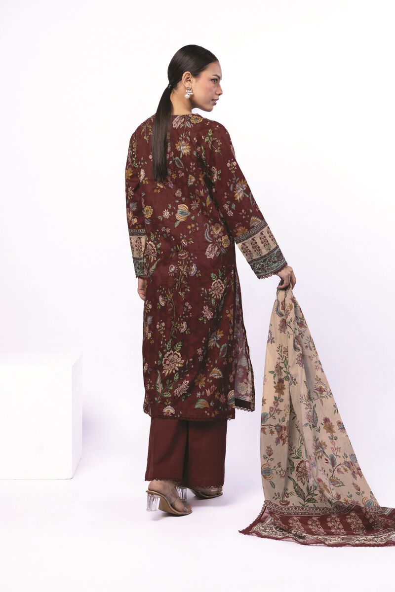 Printed | Broshia | Tailored 3 Piece | USD 65.00