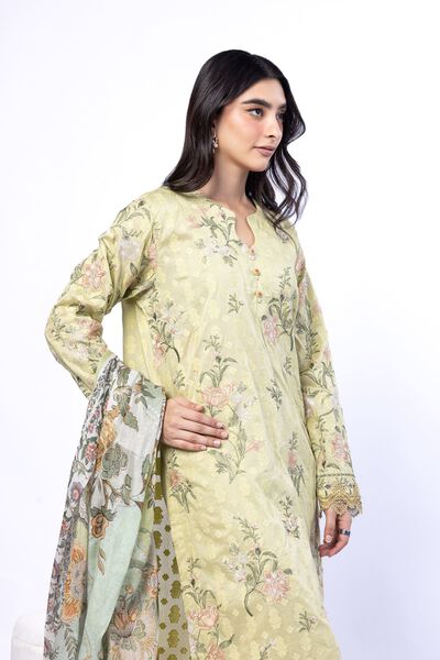 Embroidered | Broshia | Tailored 3 Piece | USD 80.00