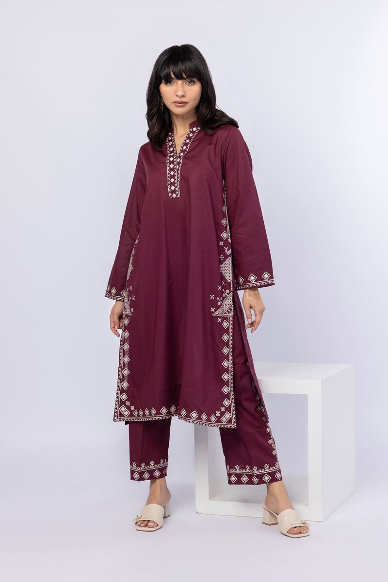 Embroidered | Cotton Dobby | Pants | USD 12.50
