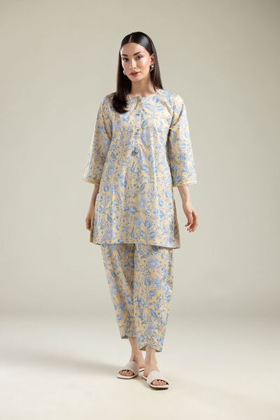 Printed | Cotton Viscose | Floral Cotton Pants | USD 30.00