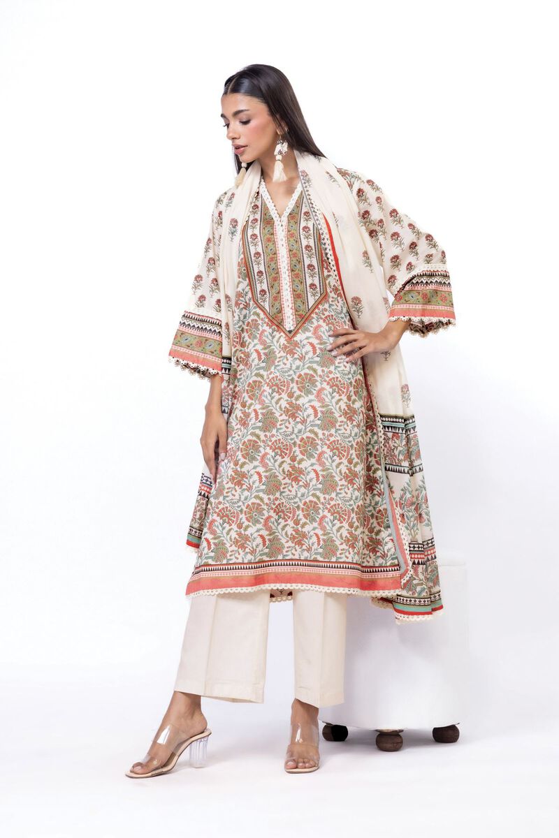 Printed | Lawn | Fabrics 3 Piece | null