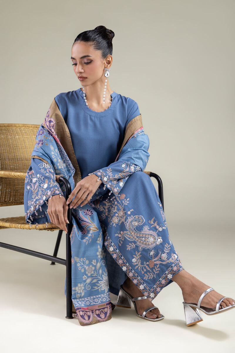 Embroidered | Raw Silk | Kurta | USD 65.00