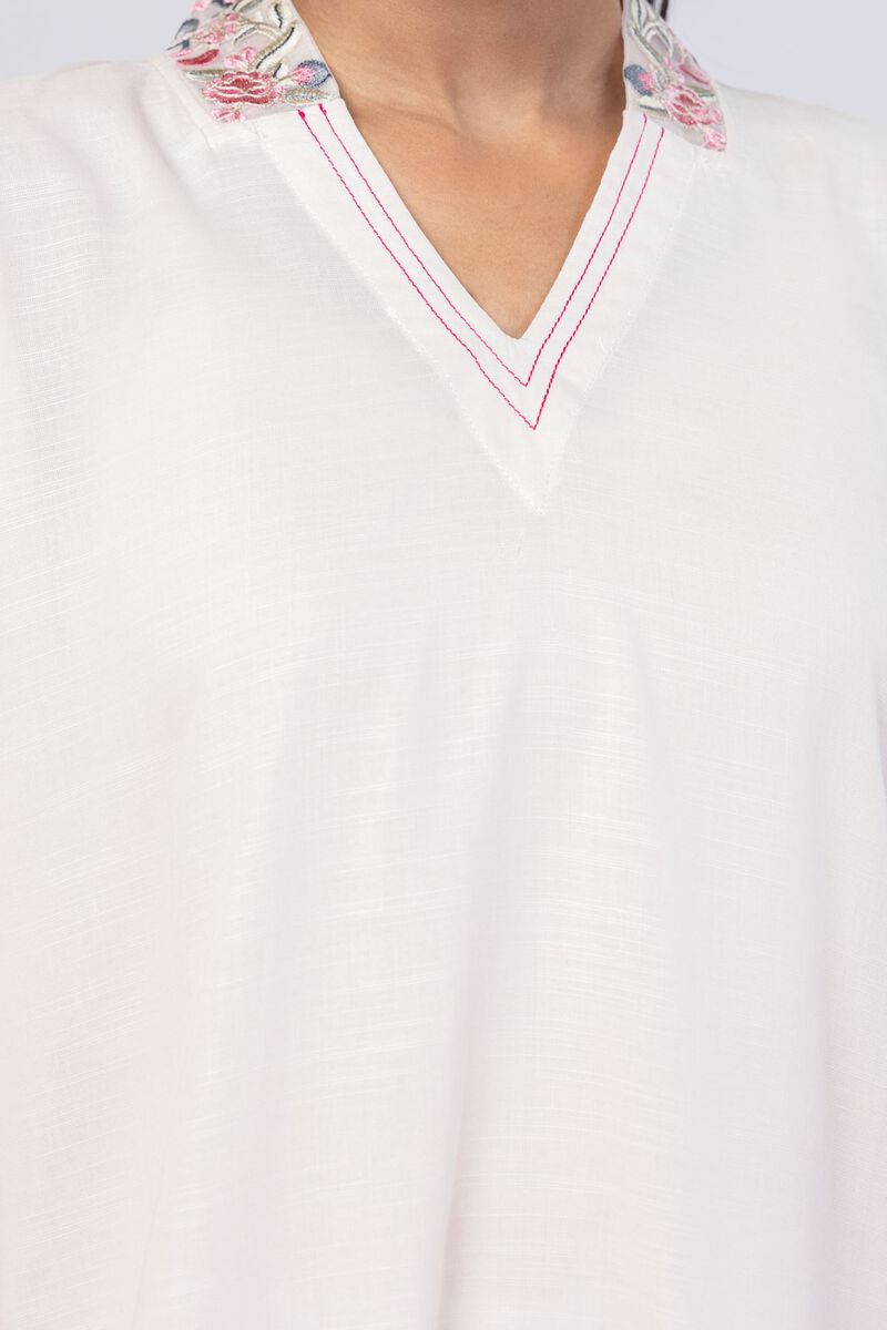 Embroidered | Dull Raw Silk | Kurta | USD 10.50