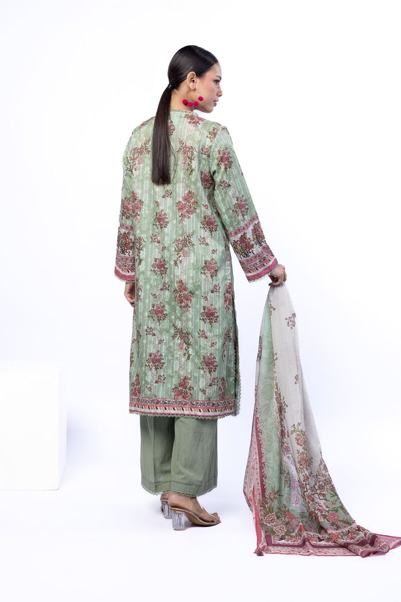 Printed | Broshia | Tailored 3 Piece | USD 39.00