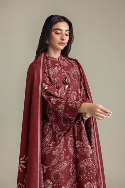Printed | Light Khaddar | Tailored Khaddar Set | USD 65.00