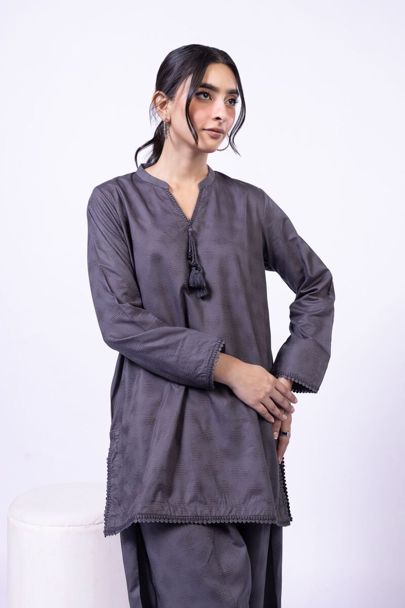 Dyed | Jacquard | Kurta | USD 30.00