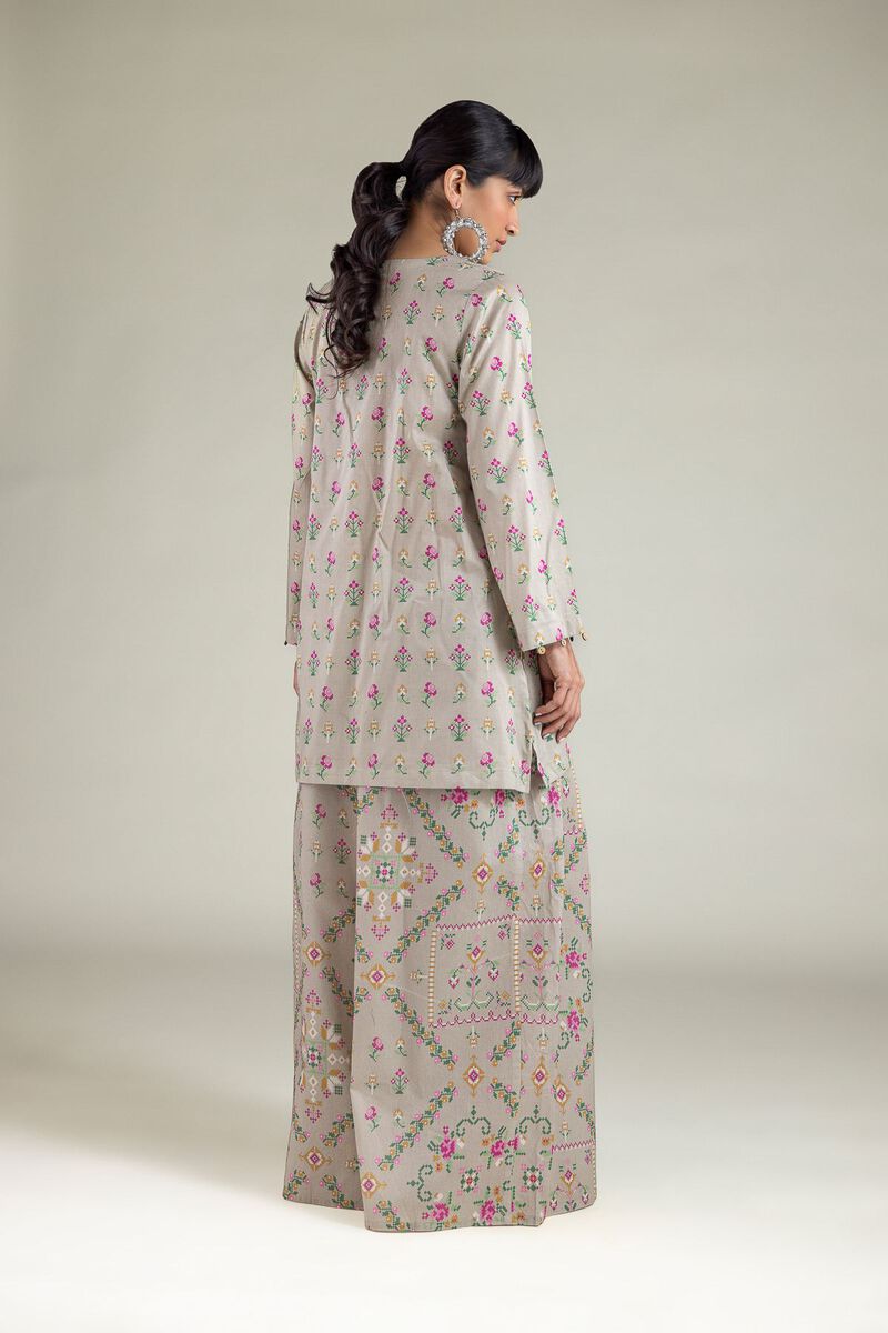 Printed | Cambric | Cambric 2-Piece Tailored | USD 40.00