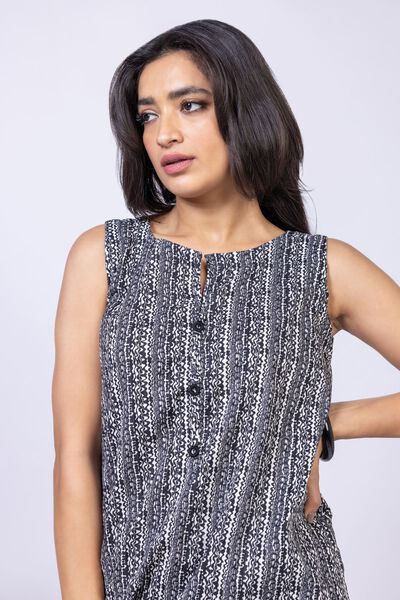 Printed | Textured Stretch | Kurta | USD 9.00