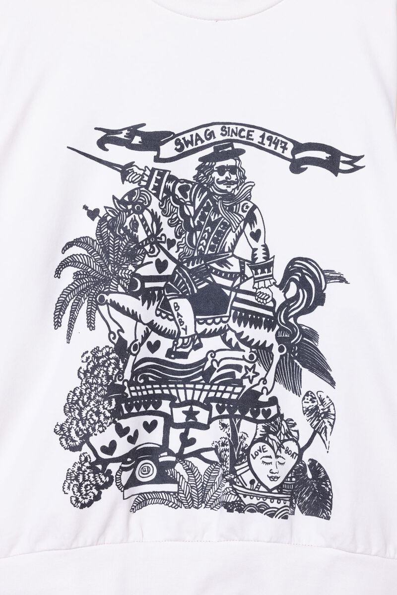 Printed | Lycra Terry | Sweatshirt | USD 6.00
