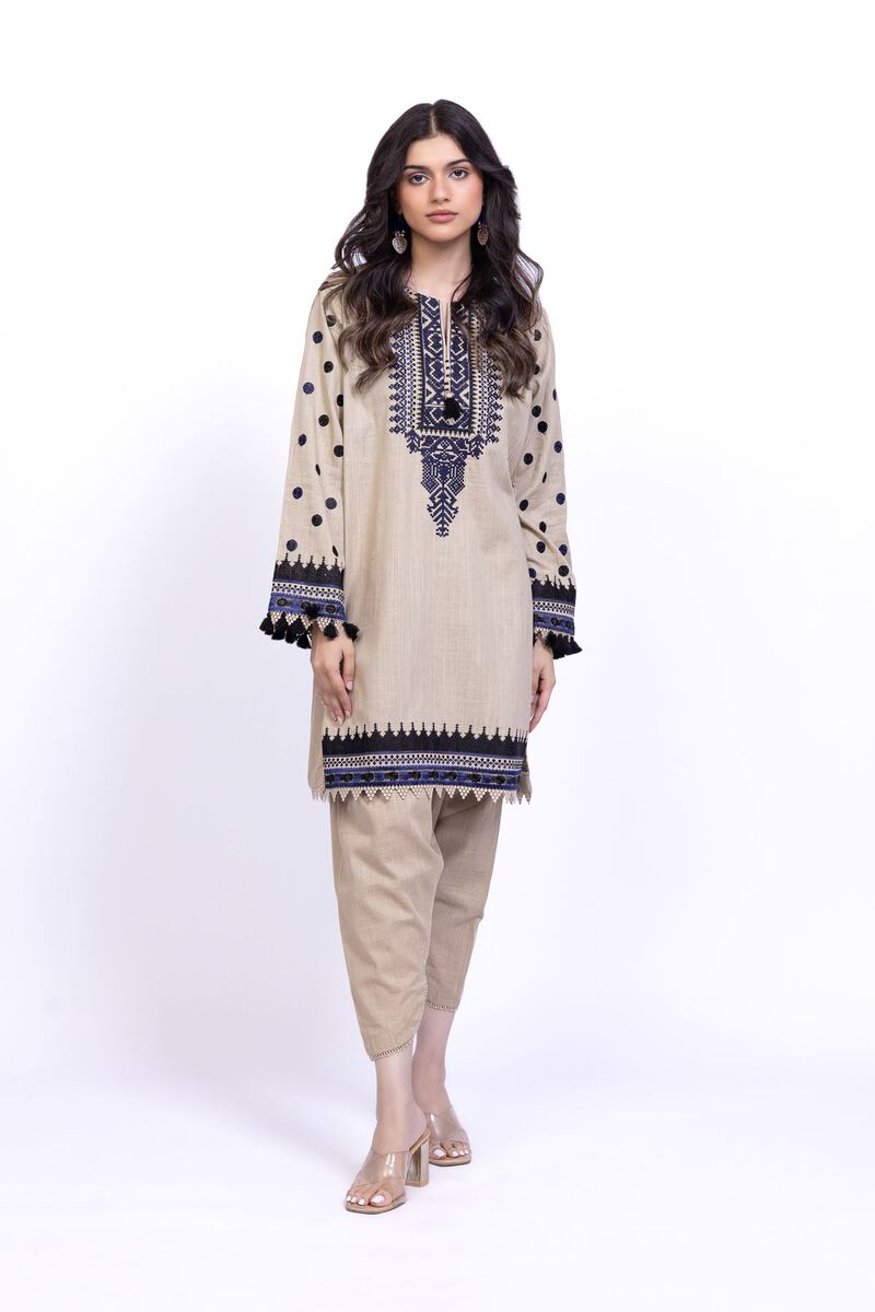 Embroidered | Heavy Textured Cotton | Kurta | USD 45.00