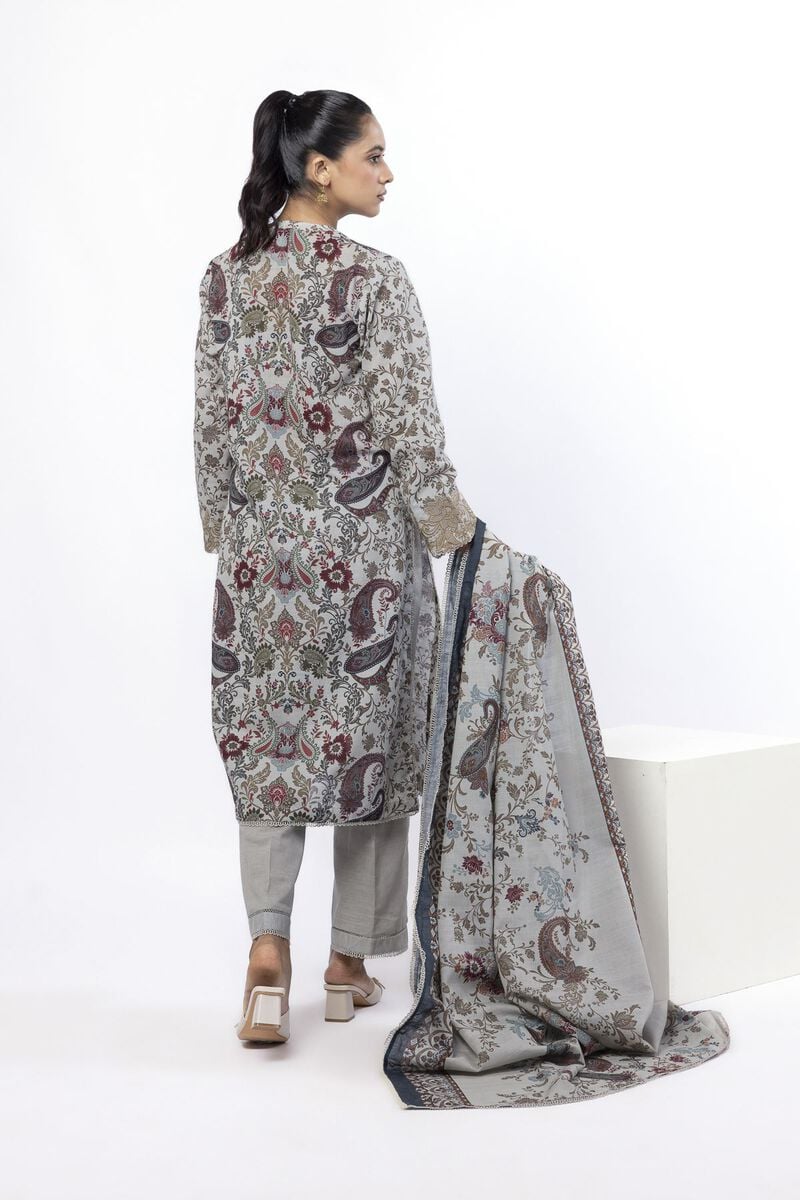 Embroidered | Light Khaddar | Tailored 3 Piece | USD 50.00