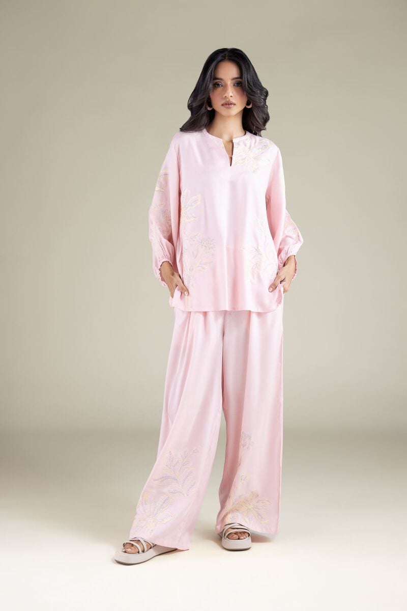 Embroidered | Viscose | Trousers | USD 25.00